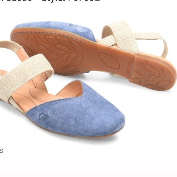 Born Women Chulu Leather Loafer Slip on ballet shoes sz 8M - Picture 1 of 12